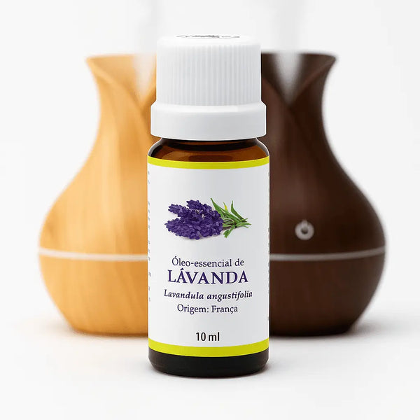 Óleo Essencial de Lavanda Puro 10ml – Aromaterapia, Relaxamento e Bem-Estar