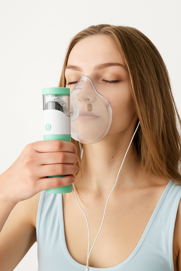 Nebulizador Portátil Silencioso – Respire com Mais Conforto em Qualquer Lugar