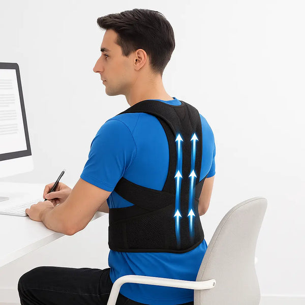 Corretor de postura Lunari Vida Unissex alongado - Conforto para suas costas