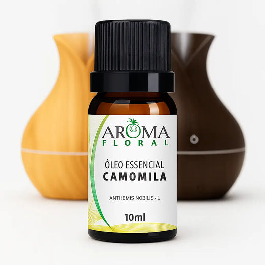 Óleo Essencial de Camomila Puro 10ml – Aromaterapia