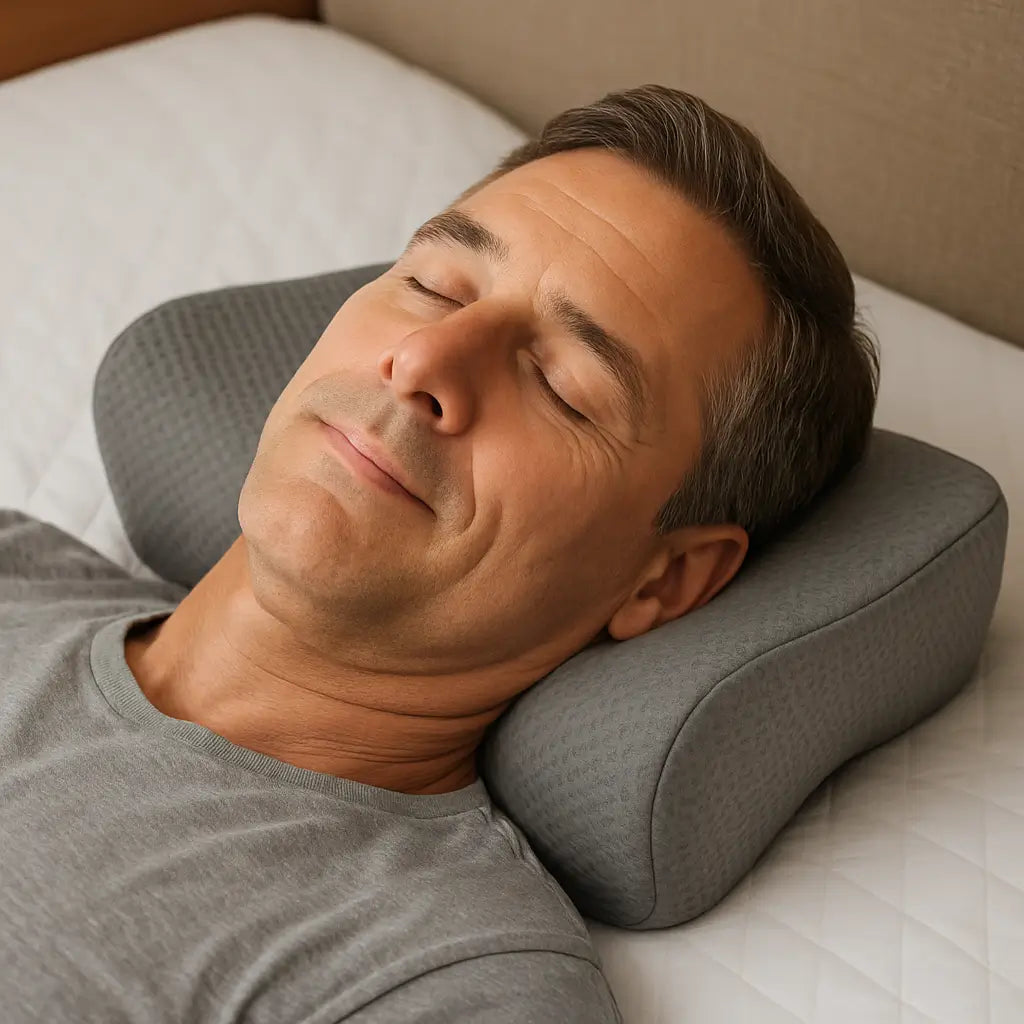 Travesseiro Ergonômico de Espuma Viscoelástica