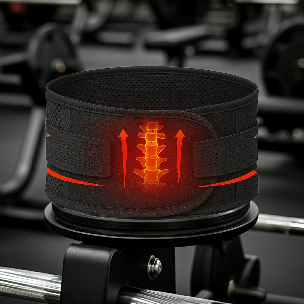 Cinto Lombar com Turmalina Autocondutora