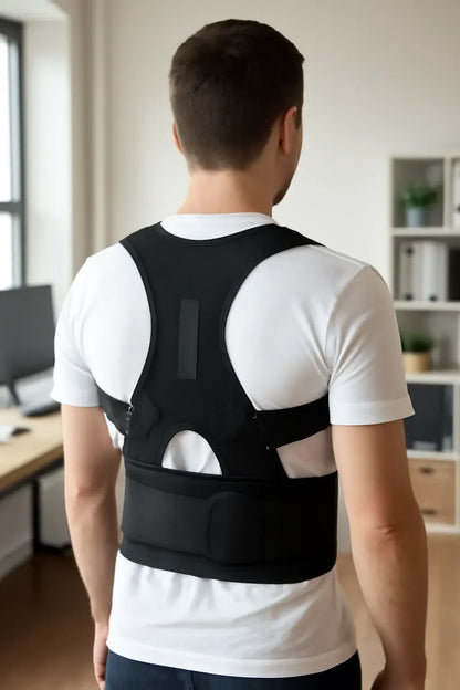 Corretor de postura Unissex alongado - Conforto para suas costas