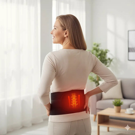 Cinto Lombar com Turmalina Autocondutora