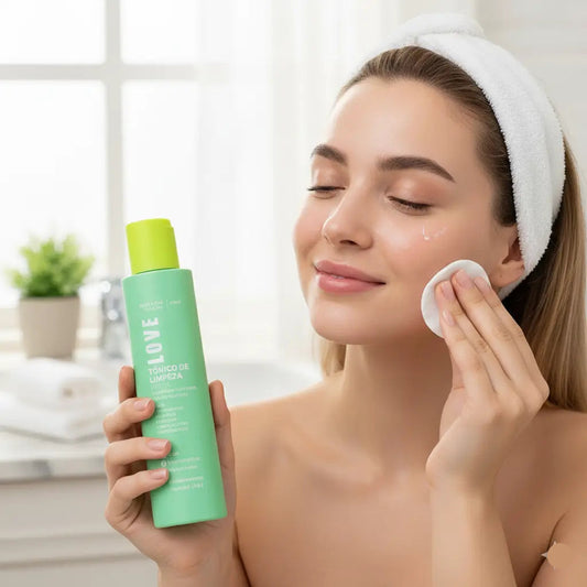 Tônico de Limpeza Facial Max Love | Tonificação e cuidado diário para a pele