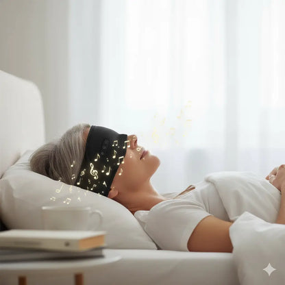 Fone Bluetooth com Faixa de Cabeça - para dormir e para esportes