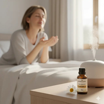 Óleo Essencial de Camomila Puro 10ml – Aromaterapia