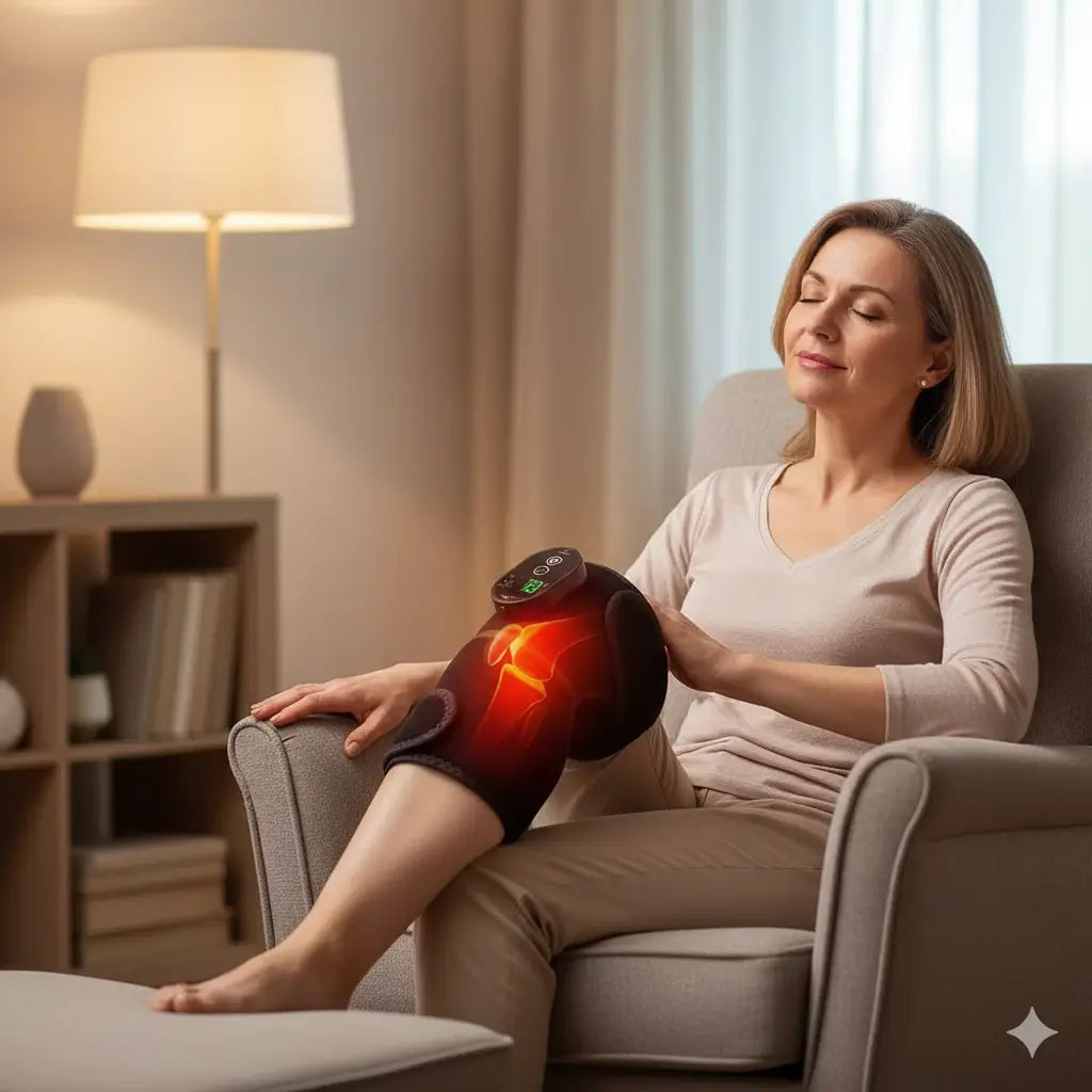 Massageador Aquecimento - Joelhos | Ombros | Cotovelos