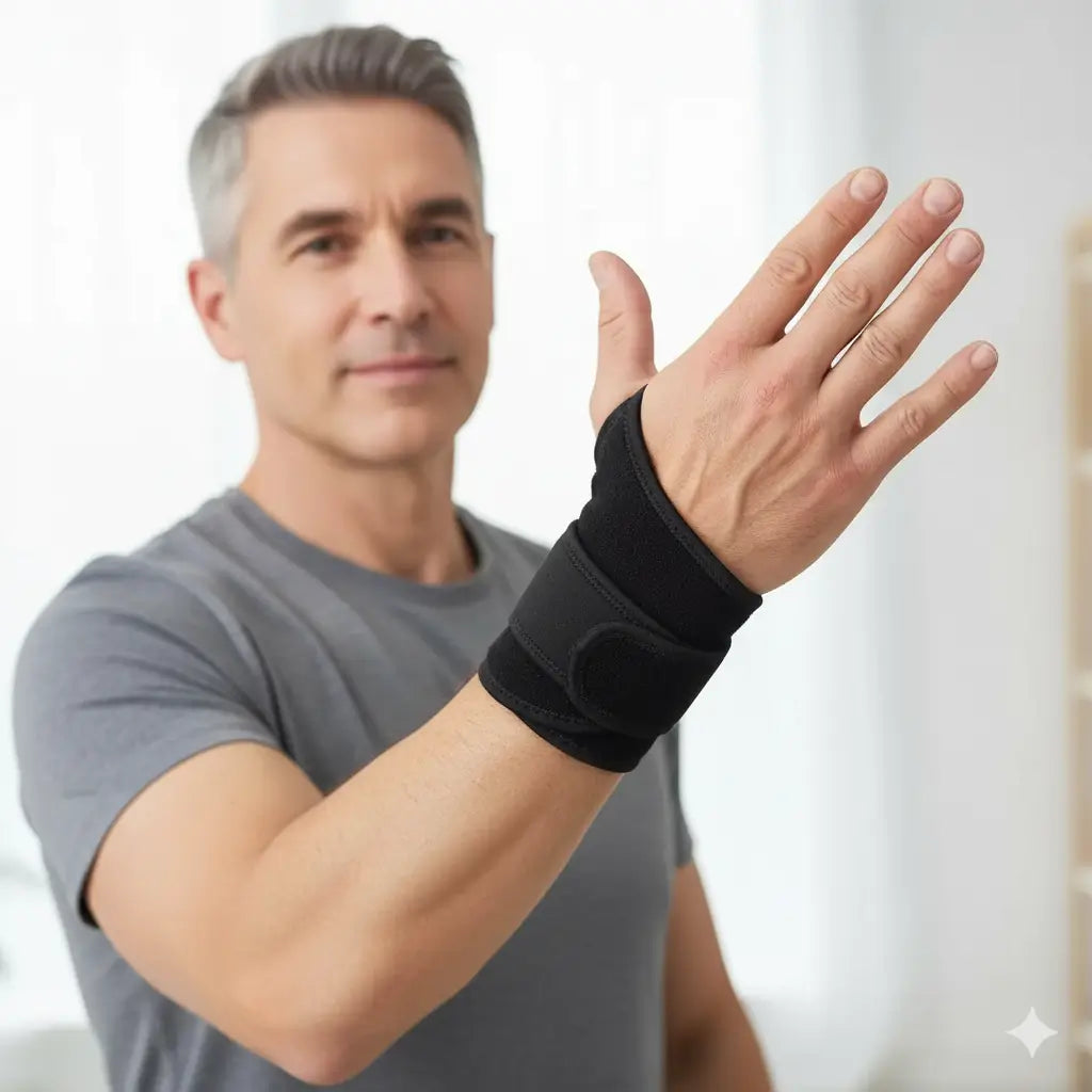 Munhequeira  Ajustável - Mais firmeza e liberdade nos movimentos