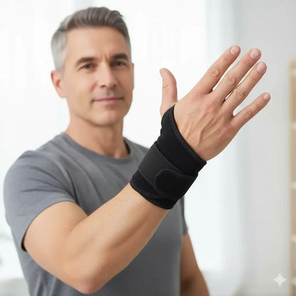 Munhequeira  Ajustável - Mais firmeza e liberdade nos movimentos