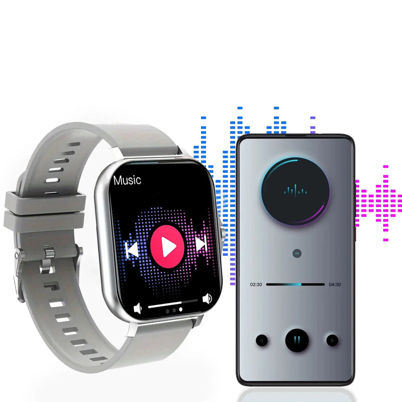 Relógio SmartFit Ultra – Tecnologia, Estilo e Saúde no seu Pulso!