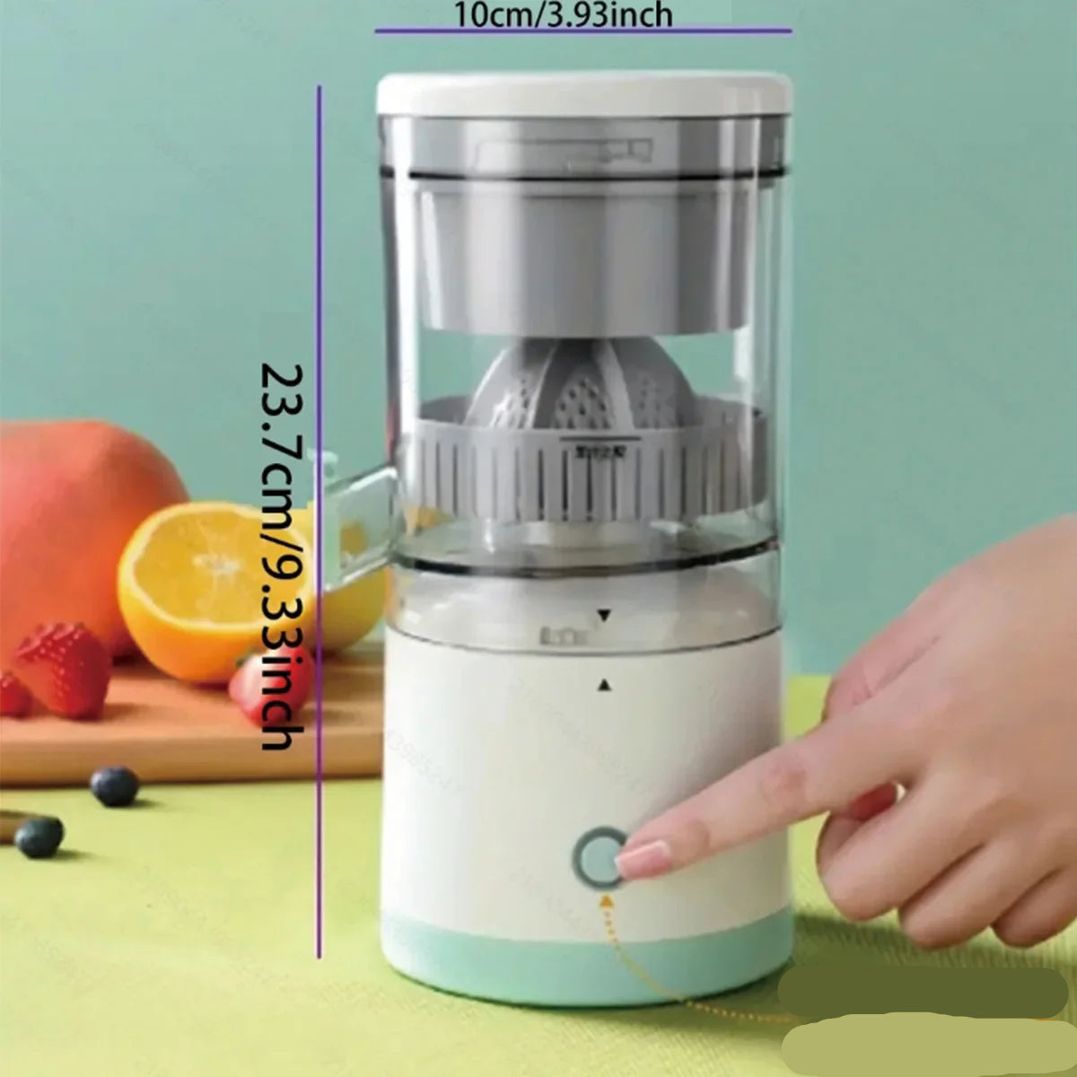 Espremedor de Frutas Elétrico Portátil USB – Suco Fresco com Praticidade