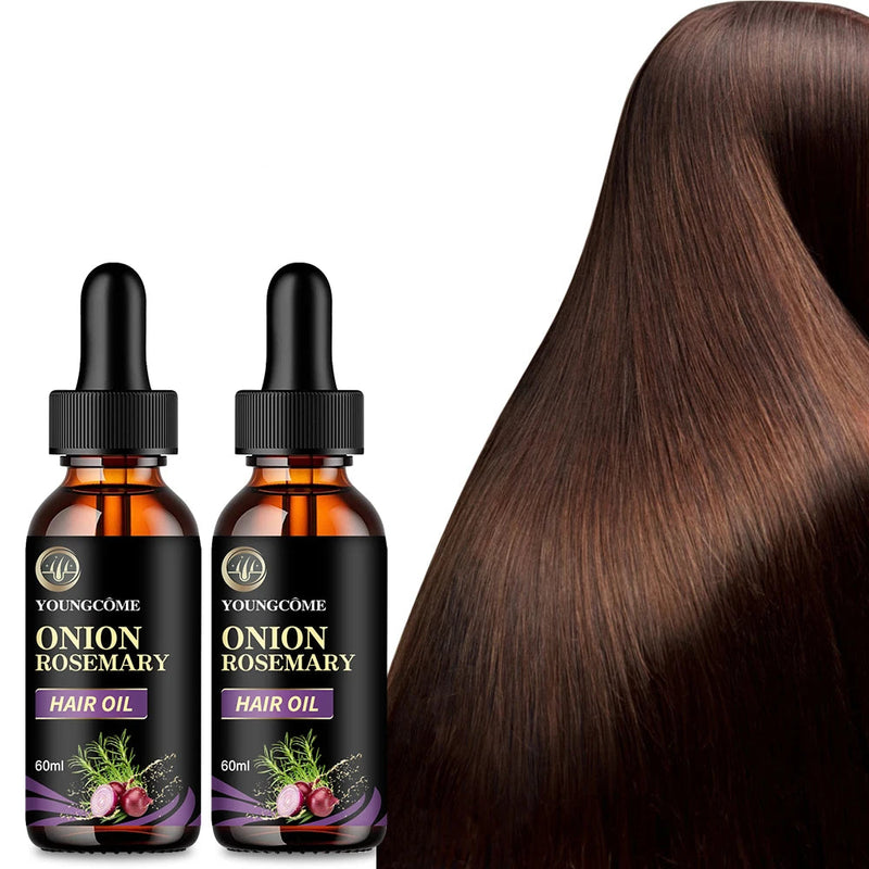 Óleo Capilar Fortificante – Cebola, Alecrim & Hortelã