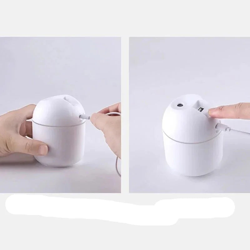 Umidificador Portátil USB 250 ml – Bem-Estar e Conforto no Seu Ambiente