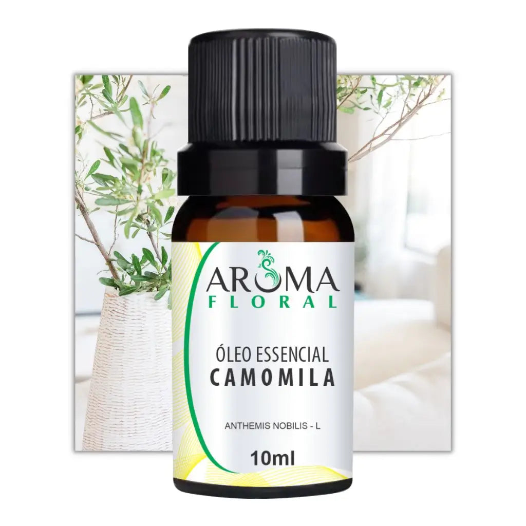 Óleo Essencial de Camomila Puro 10ml – Aromaterapia