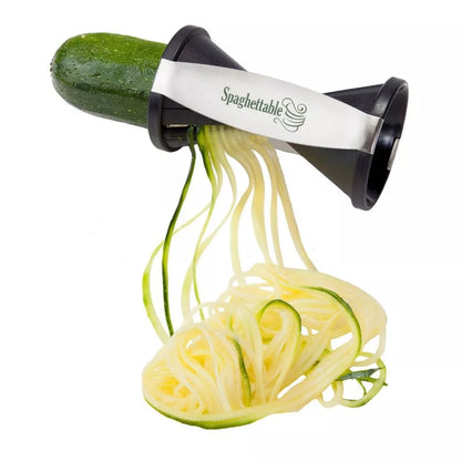 Cortador de Legumes em Espiral 2 em 1 – Espaguete Saudável