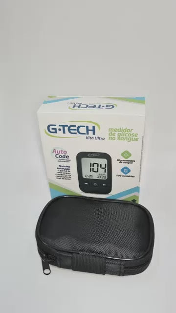 Medidor de Glicose G-Tech Ultra - Aprovado ANVISA